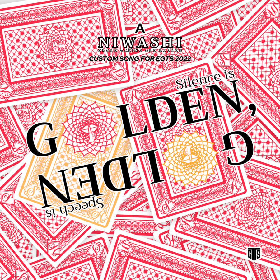 NIWASHI Silence is Golden, Speech is Golden collab with Jerry; design: Jerry