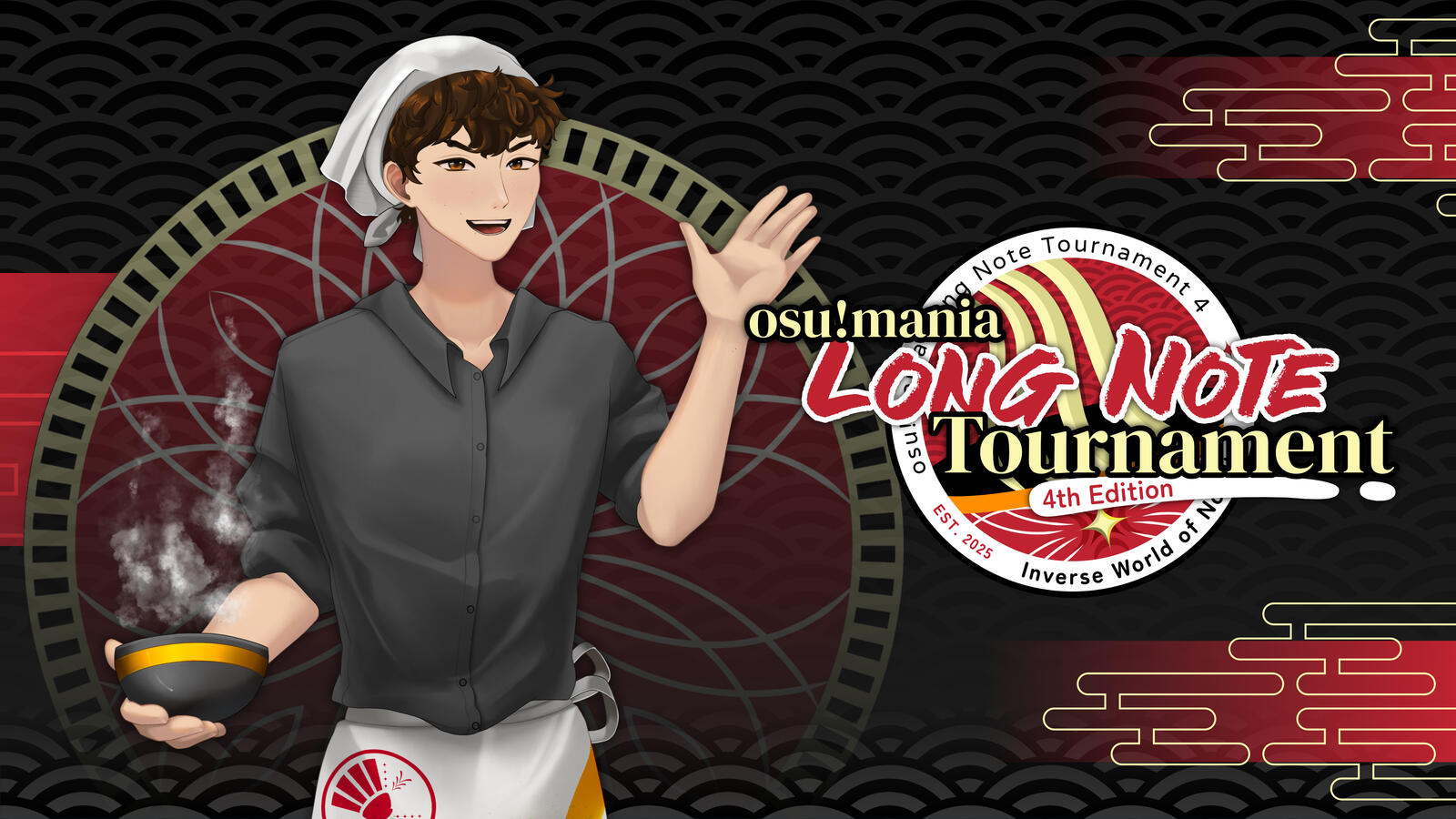 2025 osu!mania Long Note Tournament 4 illust: melancholicc